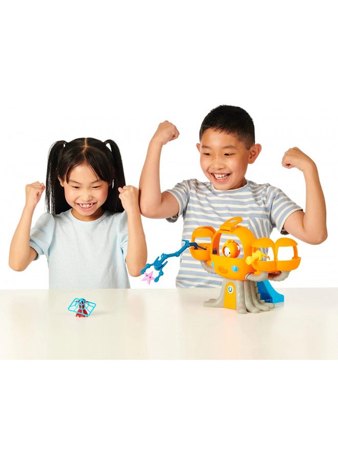 Octopod Playset | 6 Pieces Including Deep Sea Captain Barnacles & Net Launcher