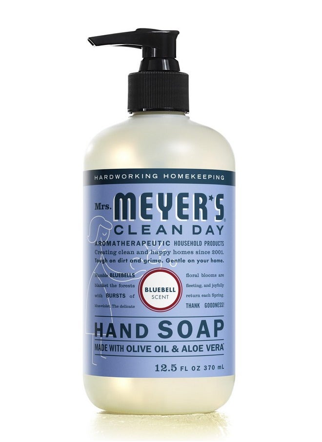 Hand Soap, Made With Essential Oils, Biodegradable Formula, Bluebell, 12.5 Fl. Oz