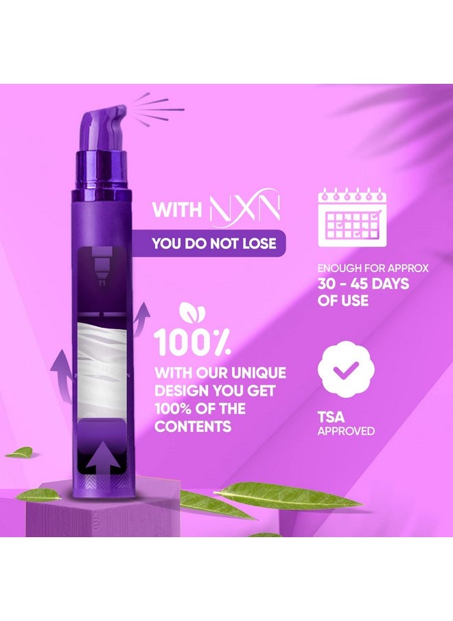 Invisible Overnight Anti-Aging Face Mask - With Licorice Root, Grapeseed, Cacay Oil, Marine Algae - Moisturizing Facial Formula - 0.5 Fl Oz