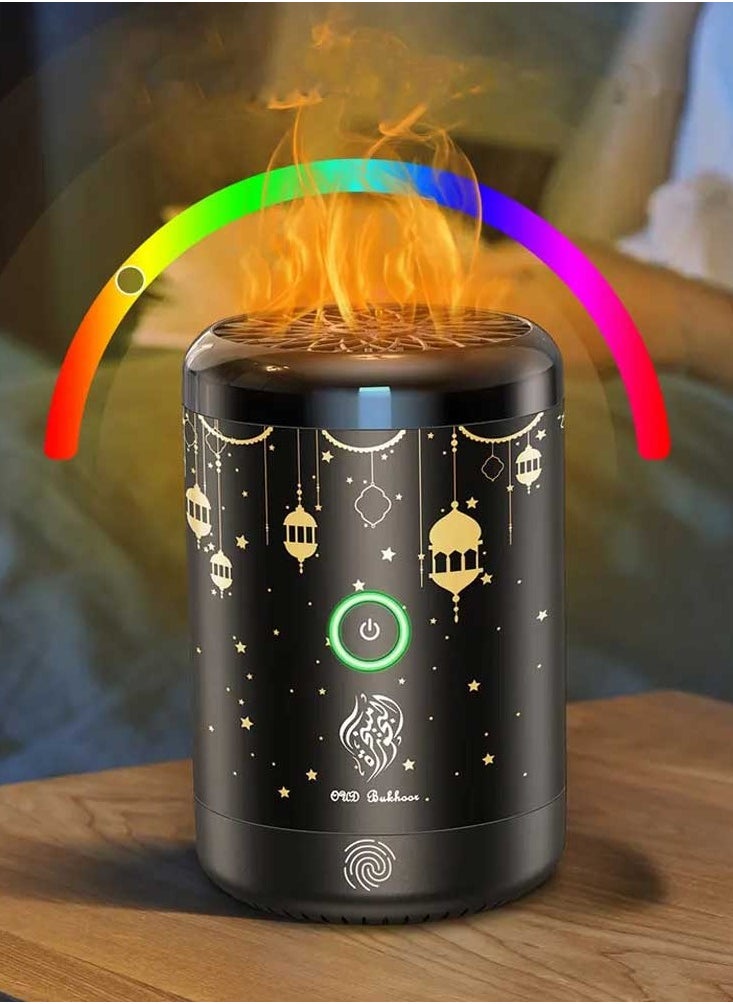 Ramadan Design Electric Incense Burner Bakhoor Incense Burner With 16 Lights For Car