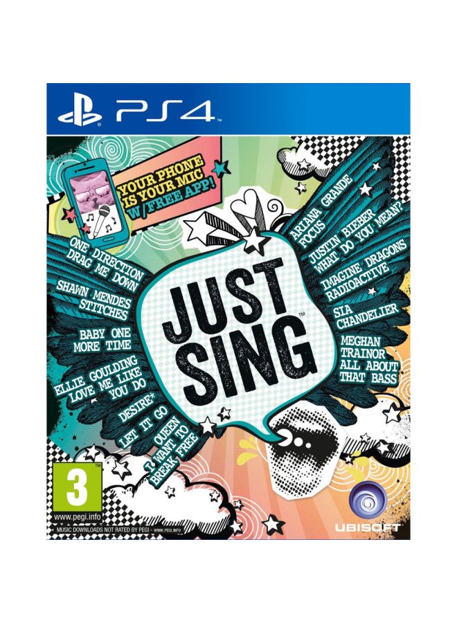 Just Sing (Intl Version) - Music & Dancing - PlayStation 4 (PS4)