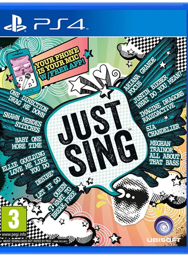 Just Sing (Intl Version) - Music & Dancing - PlayStation 4 (PS4)