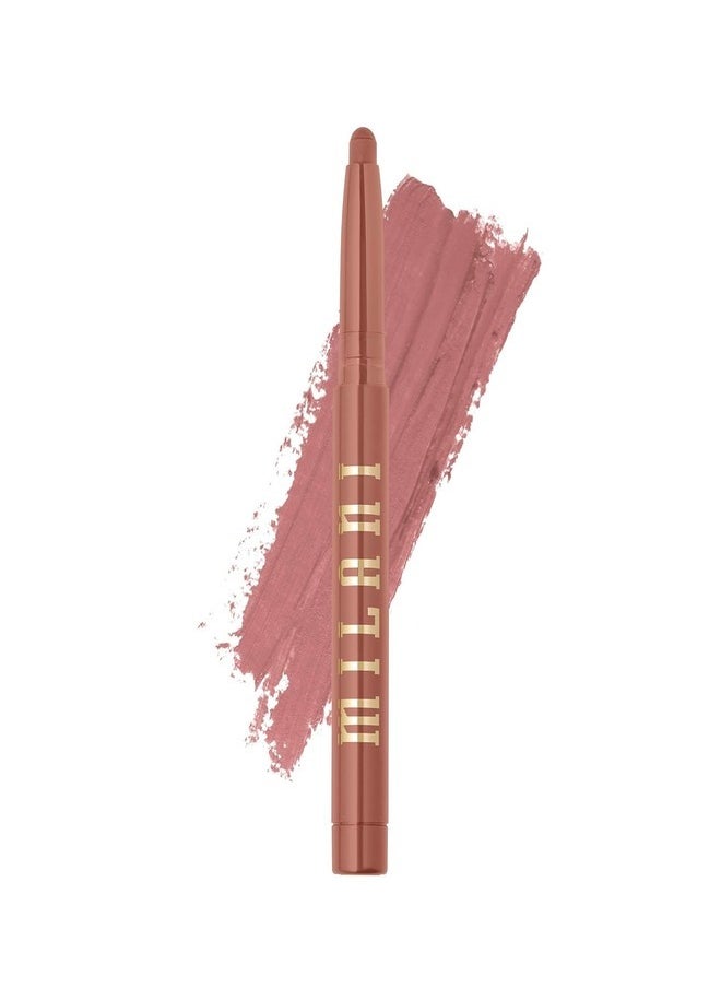 Milani Ludicrous Matte Lip Crayon Long Lasting Cream-to-Matte Lip Color, Matte Lip Color Stock With Glide-On Formula, Vegan & Cruelty-Free ( 120 Can't Even) 1.4g