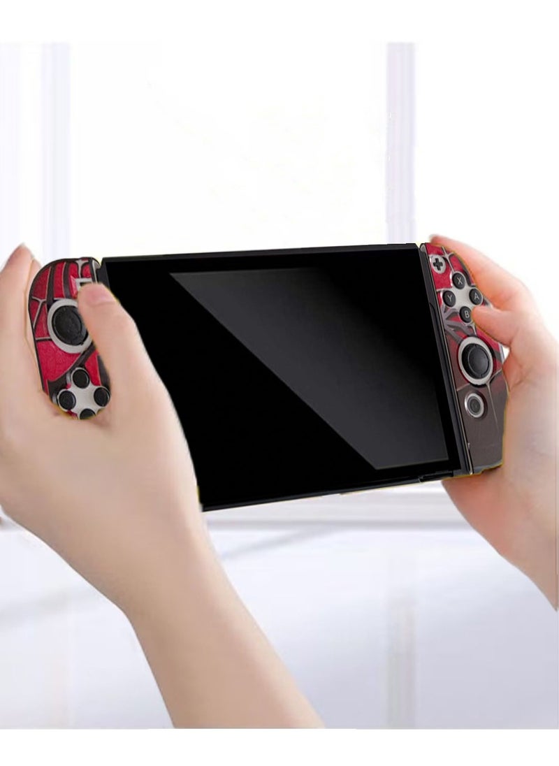 Spider-Man Theme Nintendo Switch Protective Case for Console and Joy-Con, Durable Anti-Scratch Shockproof Cover