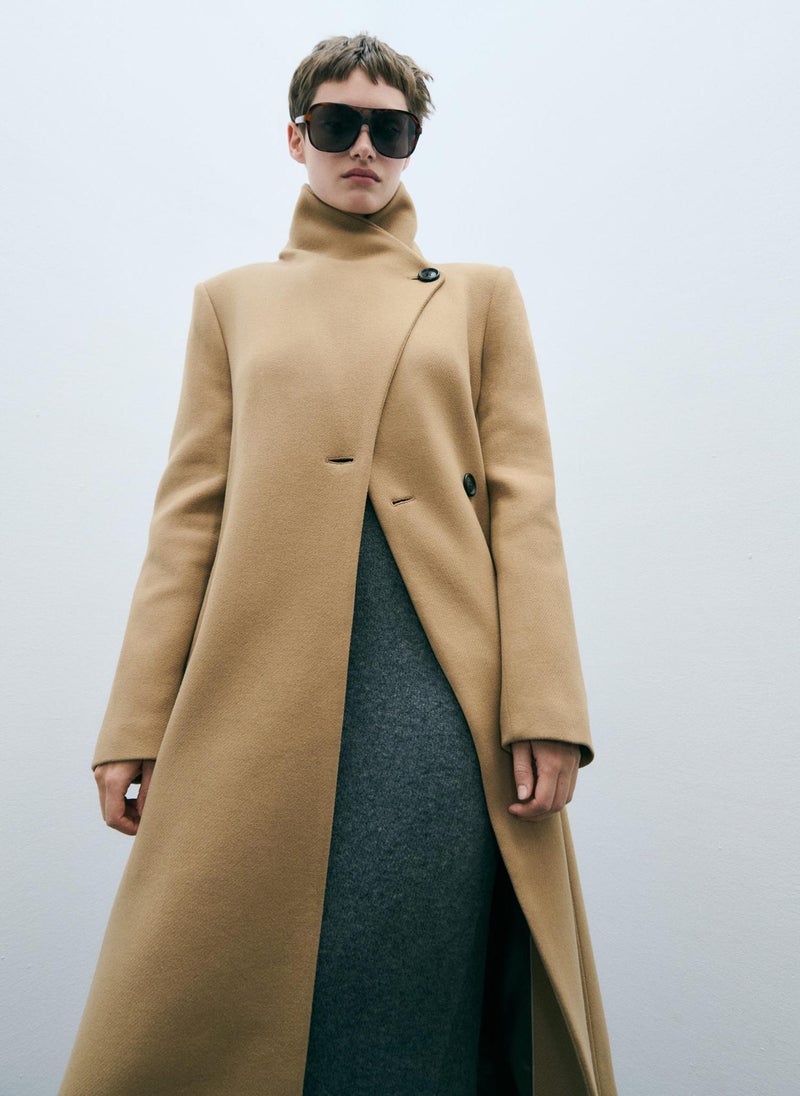 Belted Manteco Wool Coat