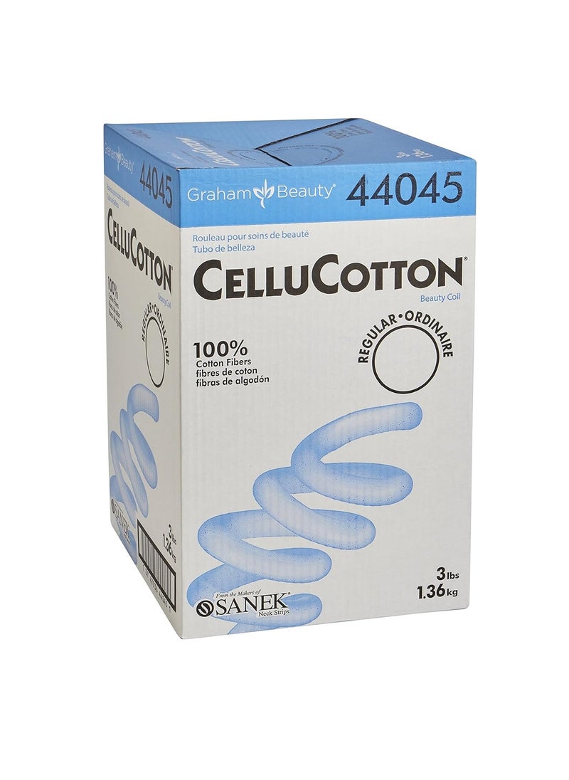 Cellucotton, 44045, Hair Care Coil, Cotton, White, Shape