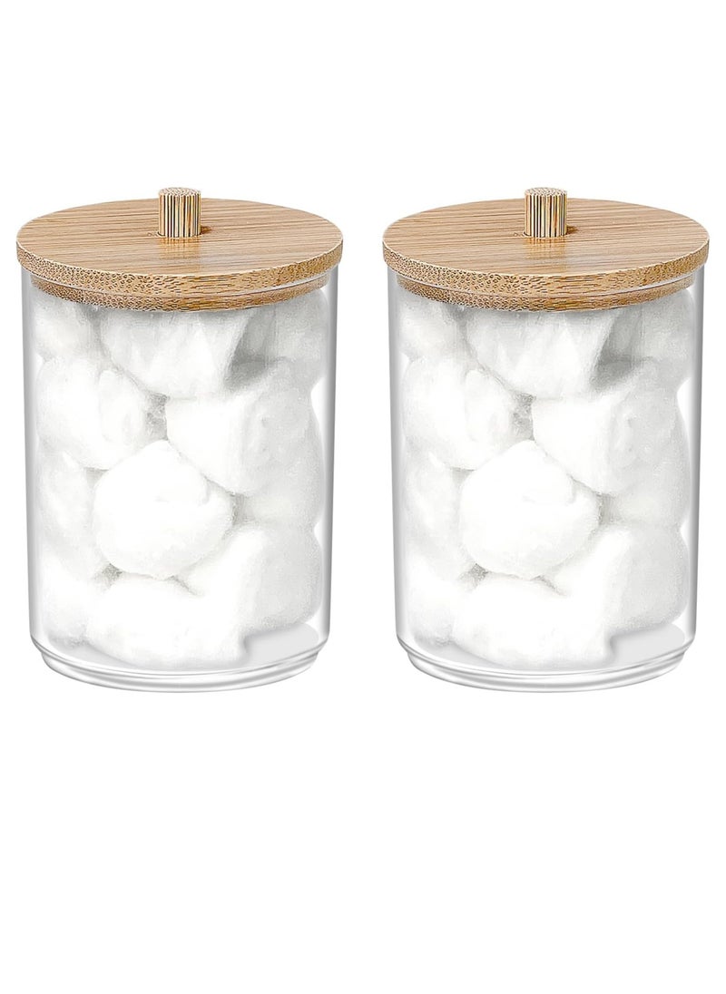 250 Count Cotton Balls, 100% Pure Cotton, Soft, Super Absorbent, 2 Cotton Ball Holders Included, Large Cotton Balls for Face Makeup Remover, Nail Polish Removal, Applying Toner, Crafts, Pet Care