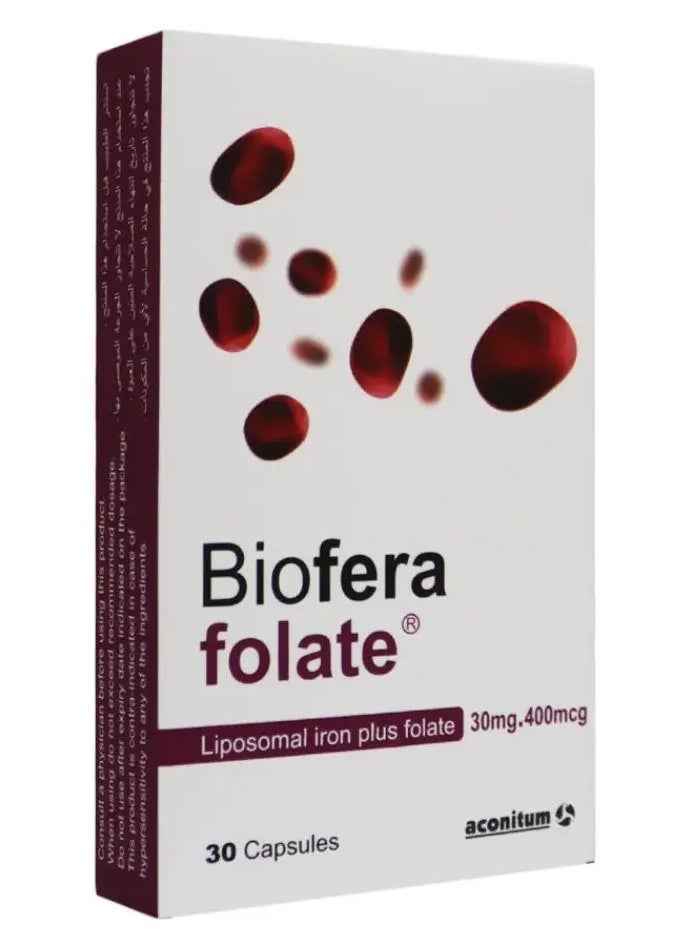 Folate 30mg Capsules 30'S