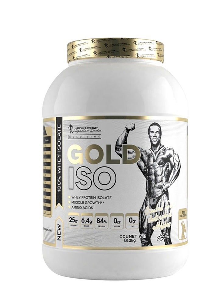 Kevin Levrone 100% Gold Isolate Whey, Muscle Growth ,Chocolate, 2 Kg