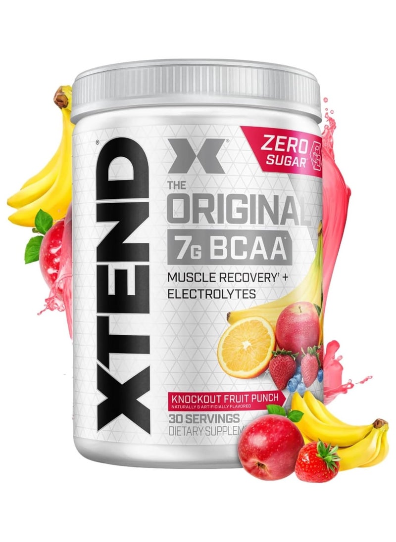 Xtend, Original 7g BCAA, 390g, Knockout Fruit Punch, 30 Servings