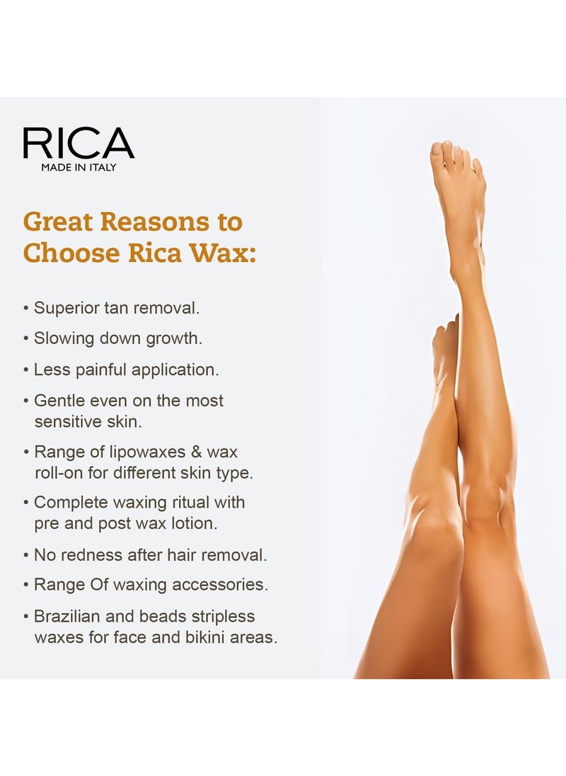 RICA COSMETICS Argan Oil Liposoluble Wax – 800ml, For Skin, Professional Hair Removal