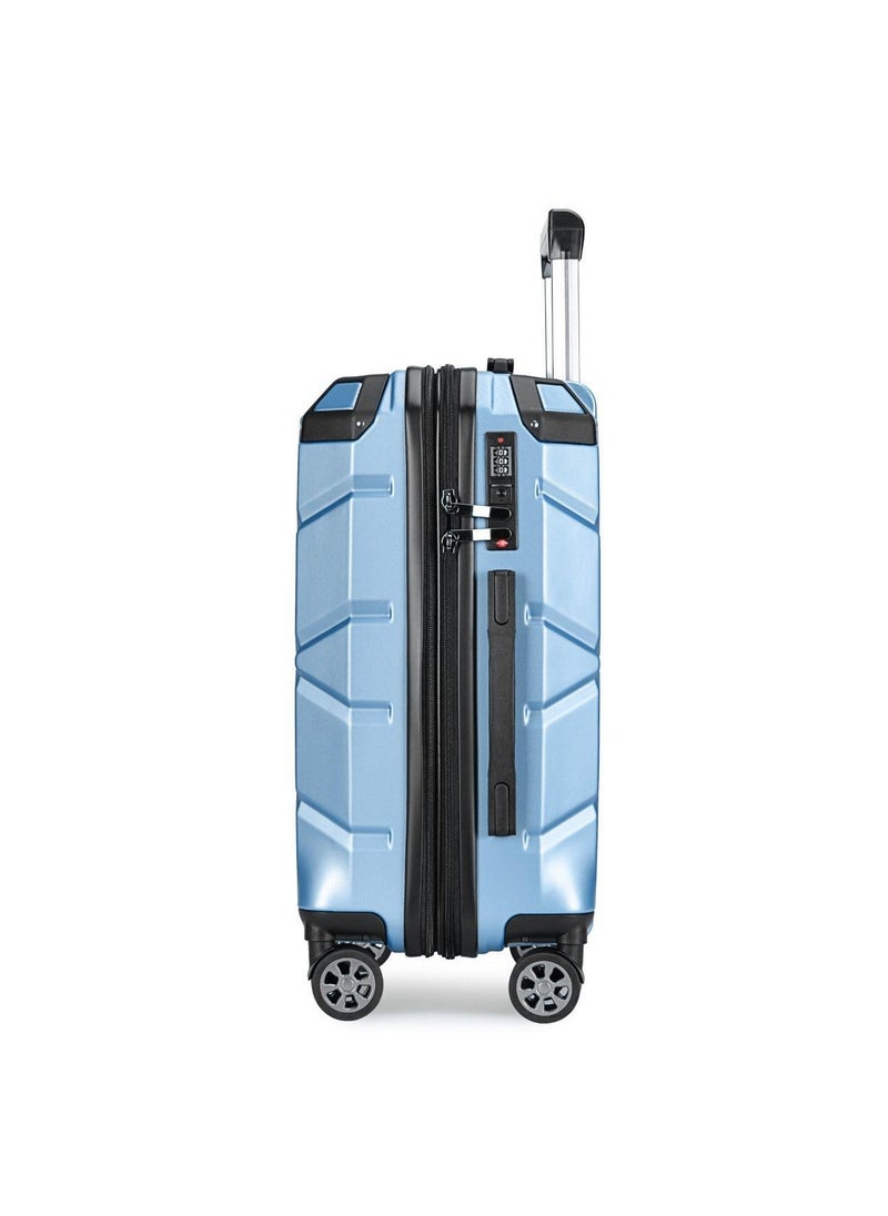 3-Piece Polycarbonate Luggage Set – Tough, Lightweight Hard Shell with Scratch-Resistant Design for Stress-Free Travel