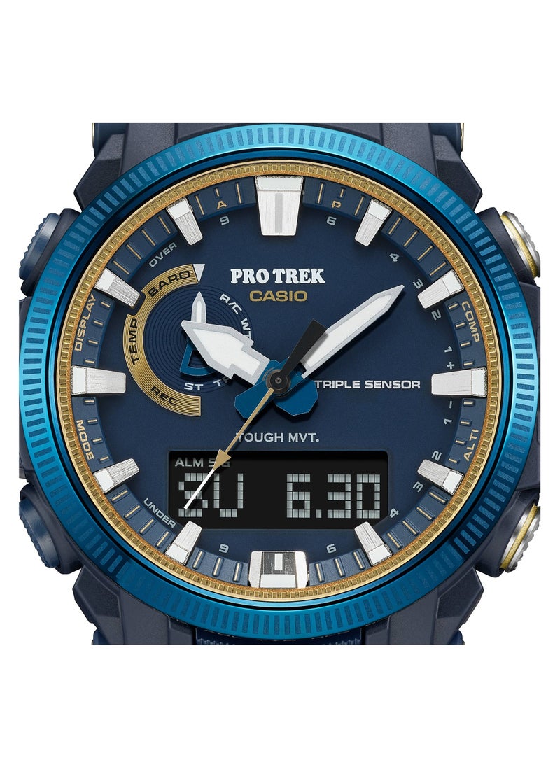 Pro=Trek 50th Anniversary Analog+Digital Nylon Strap Men's Watch PRW-61SS-2ADR