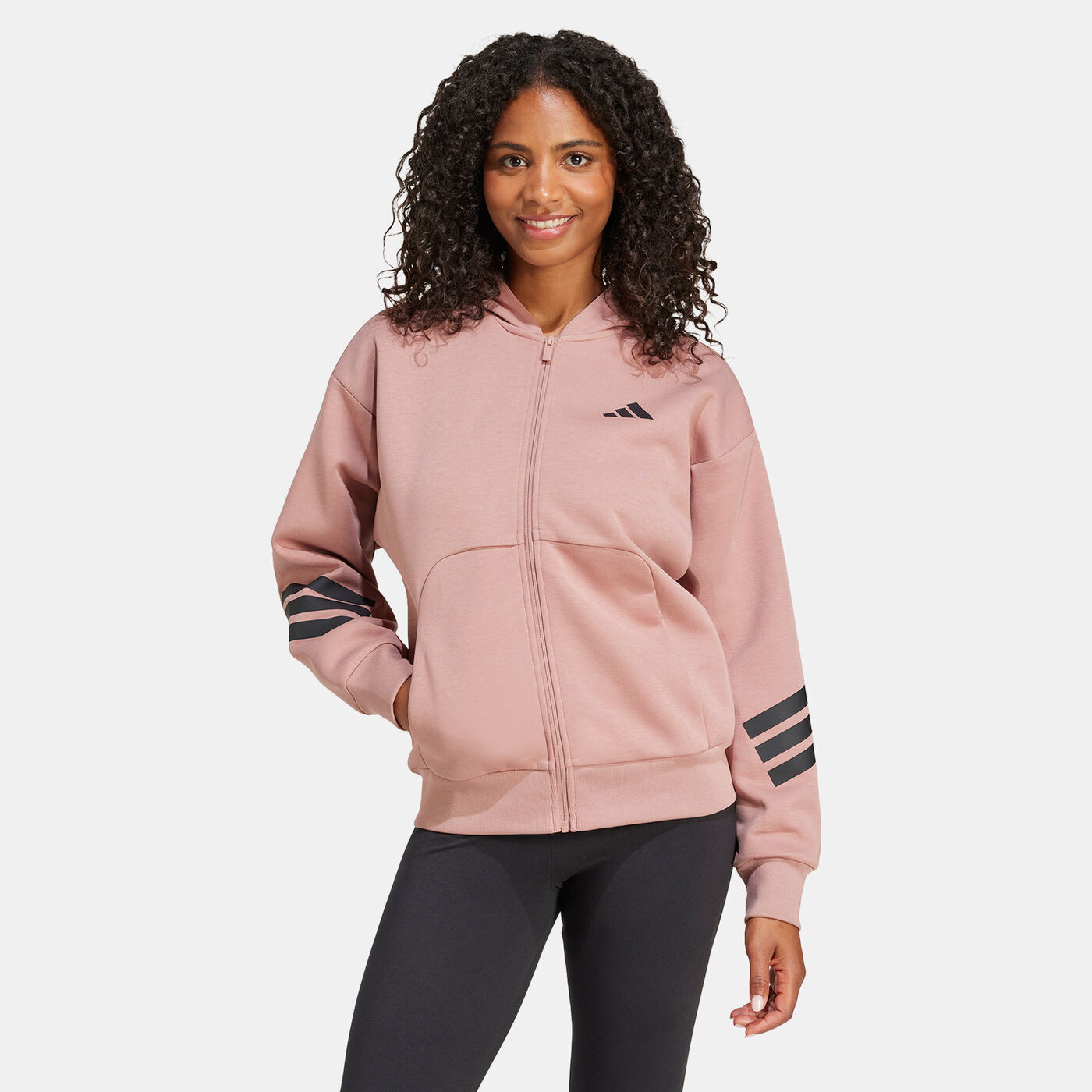 Women's Future Icons 3-Stripes Full-Zip Hoodie