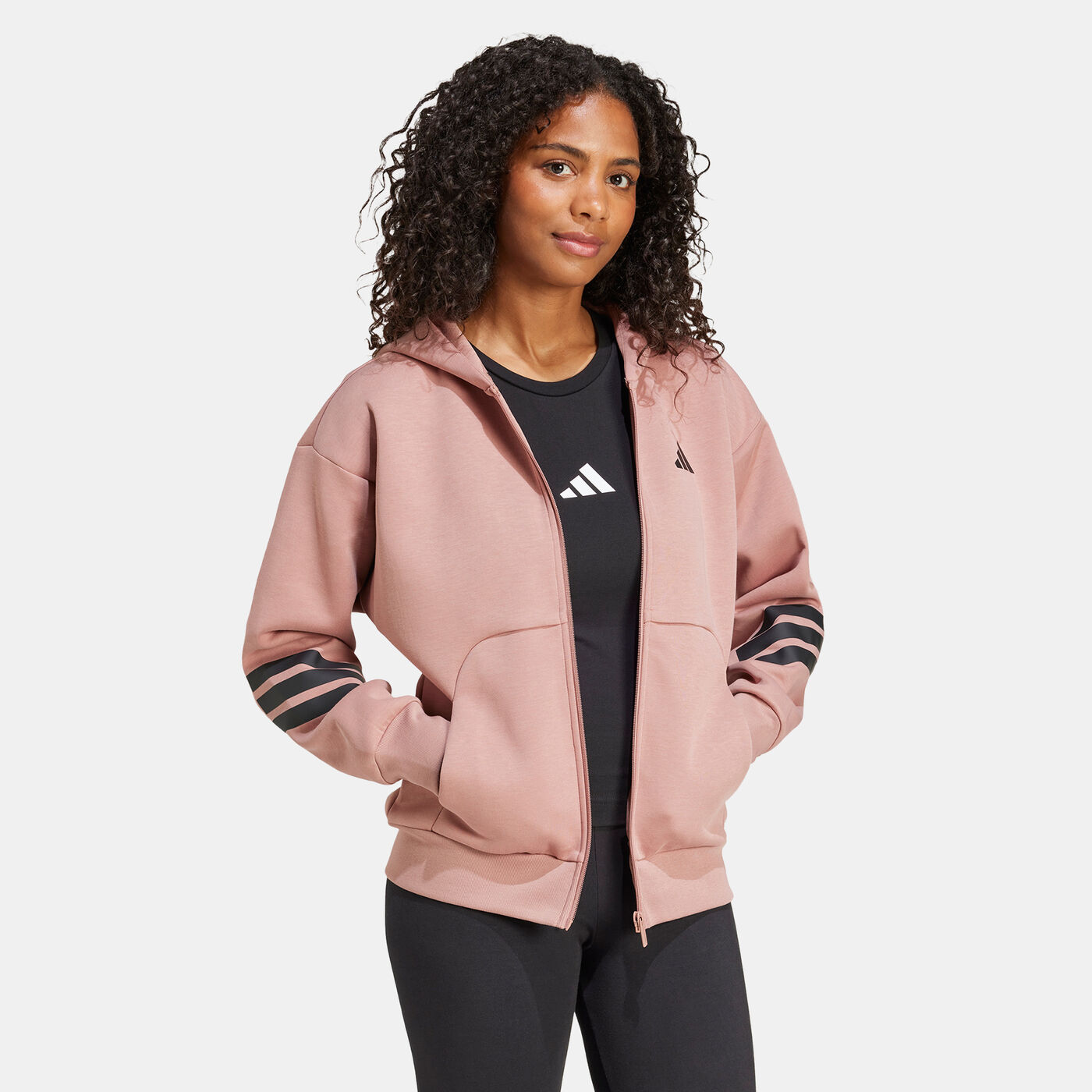 Women's Future Icons 3-Stripes Full-Zip Hoodie