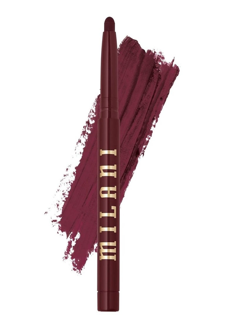 Milani Ludicrous Matte Lip Crayon Long Lasting Cream-to-Matte Lip Color, Matte Lip Color Stock With Glide-On Formula, Vegan & Cruelty-Free (210 Off the Wall) 1.4g