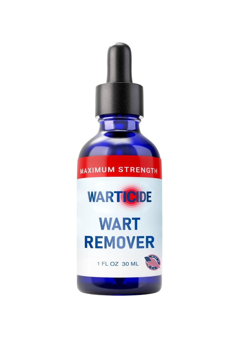 Fast Acting Wart Remover Plantar And Genital Wart Treatment 1Fl Oz 30Ml