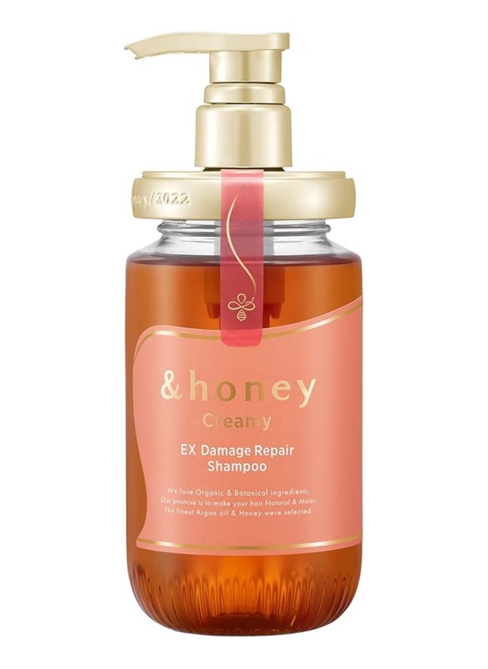 & Honey Creamy EX Damage Repair Hair Shampoo 450 ml