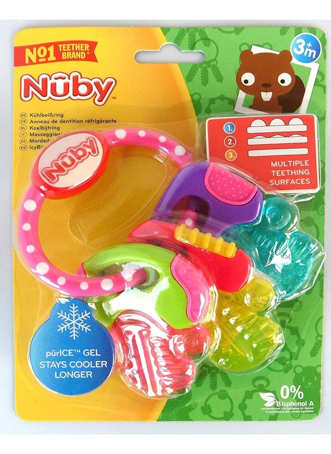 Ice Gel Teether Keys, 1 Count (Pack Of 1)