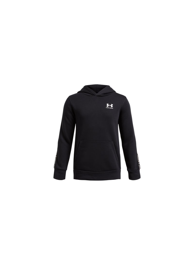 Boys' UA Icon Fleece Taping Hoodie