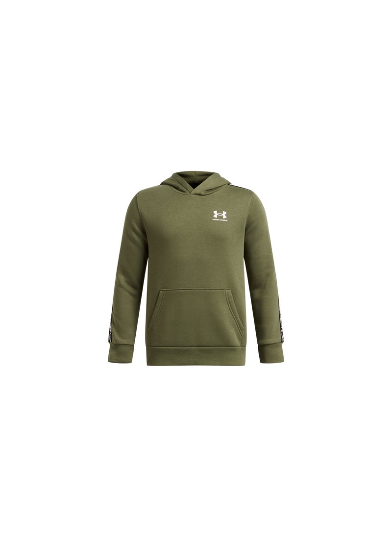 Boys' UA Icon Fleece Taping Hoodie