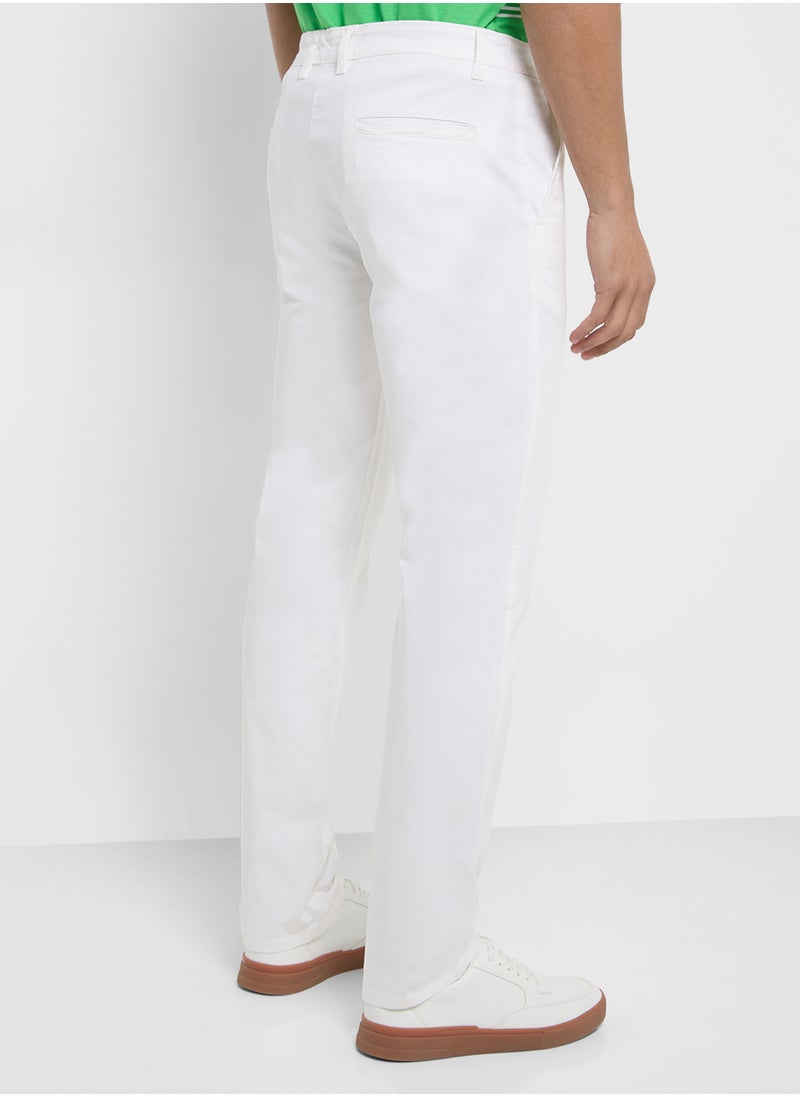 Straight Fit Chino Pants