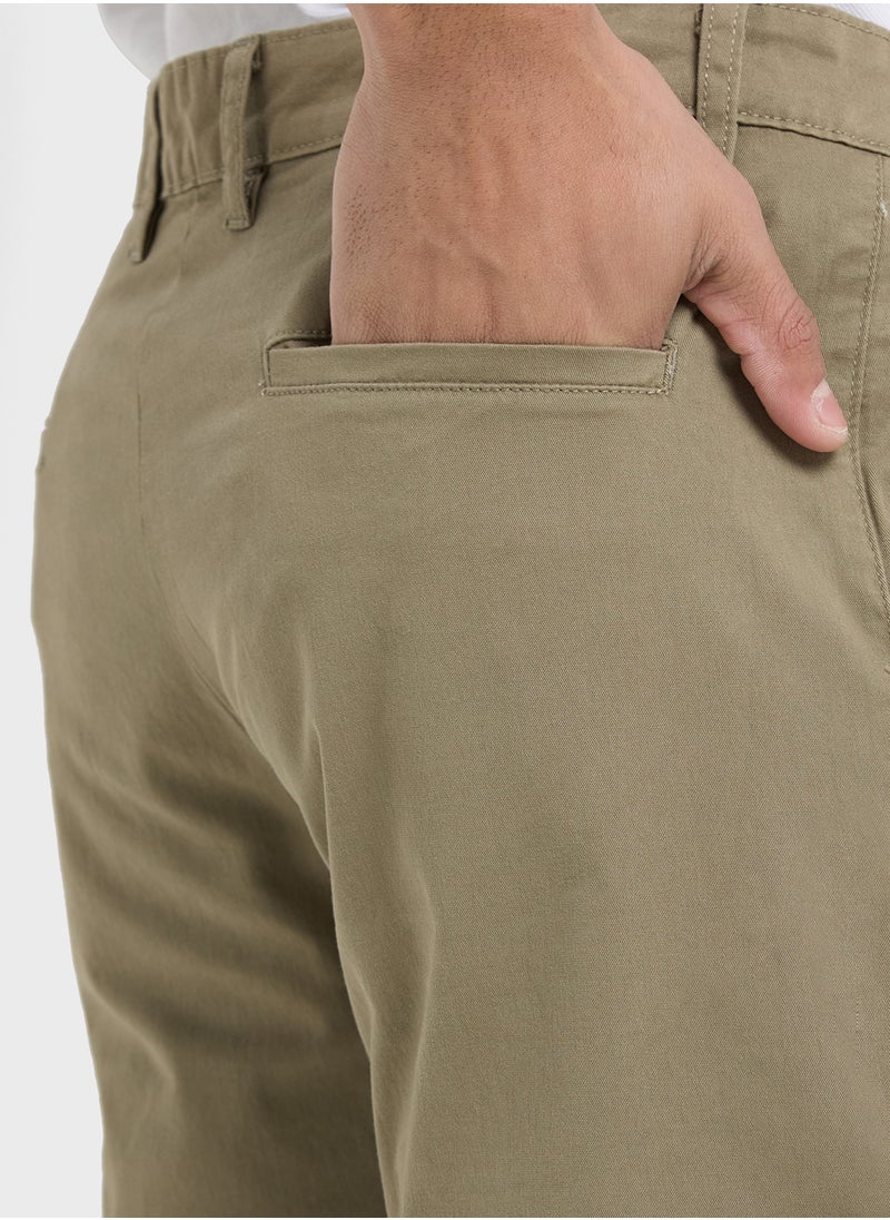 Straight Fit Chino Pants