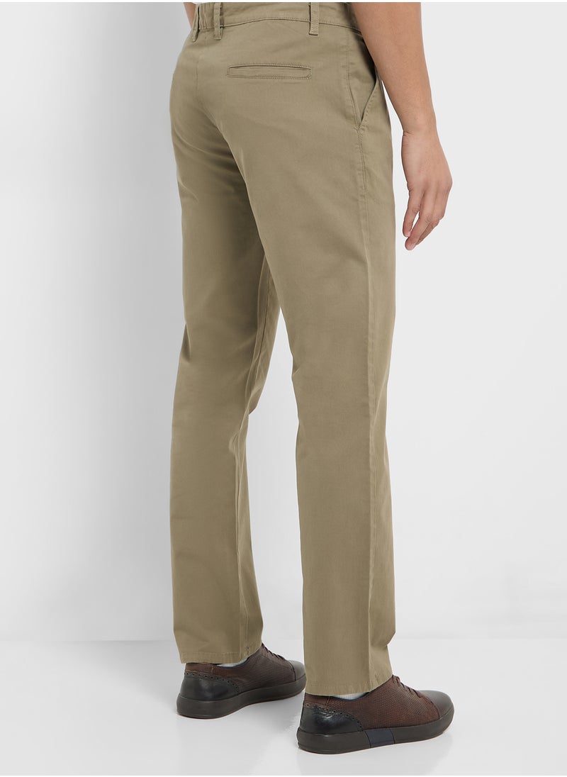 Straight Fit Chino Pants