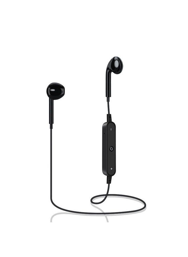 Bluetooth In-Ear Headphones With Mic Black