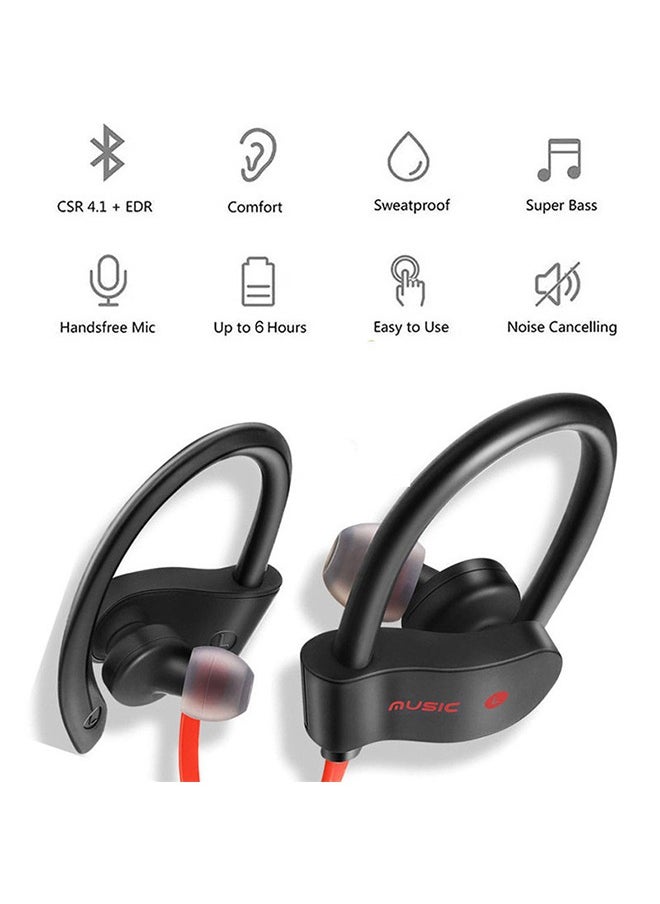 BT-1 Big Horn Sports Hanging Ear Sports Hanging Neck Small Horn Wireless Bluetooth Headset