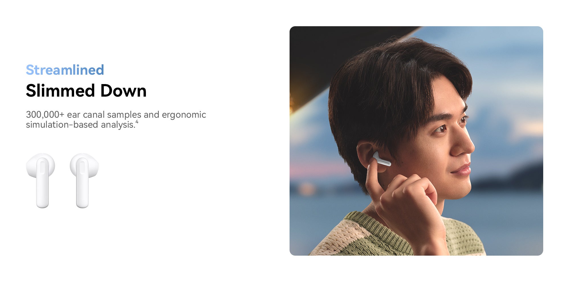 FreeBuds SE 2 In-ear Earphones, Wireless Bluetooth 5.3, 40-Hour Battery Life, 3 Hours of Music Playback on a 10-Minute Charge, Compact and Comfortable, IP54 Dust and Splash-Resistance Ceramic - Taro Purple