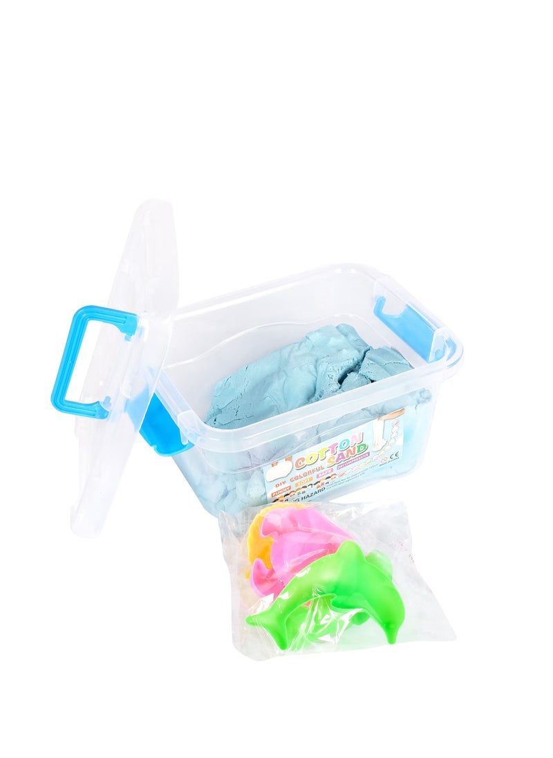 Play Cotton Sand with Moulds Toy Kit