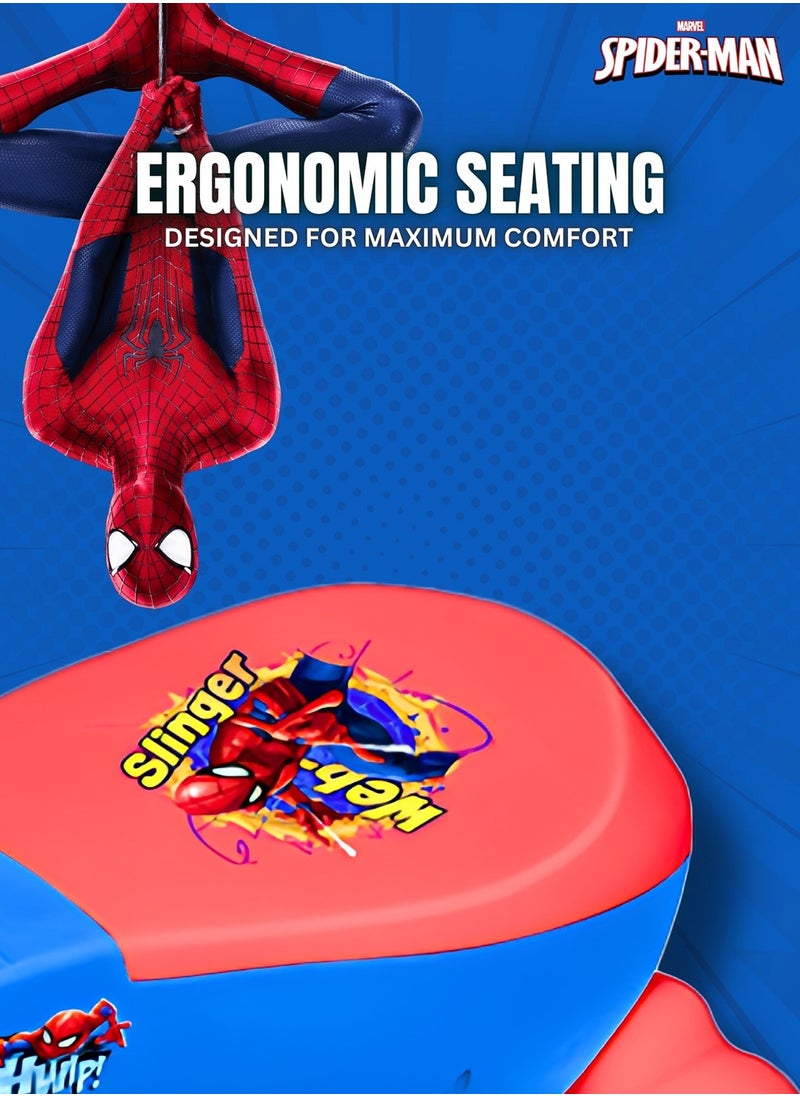 Marvel Spiderman Plasma Swing Car for Ages 3+ Years (Blue/Red)