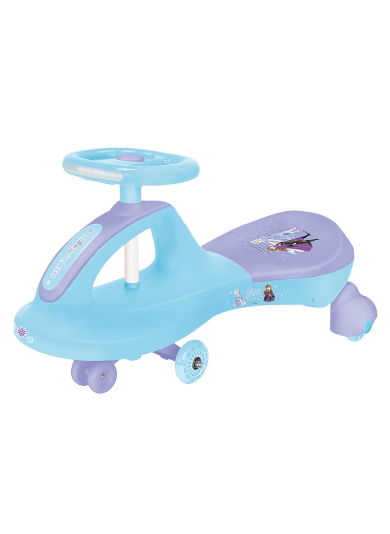 Disney Frozen Plasma Swing Car for Ages 3+ Years (Blue/Pink)