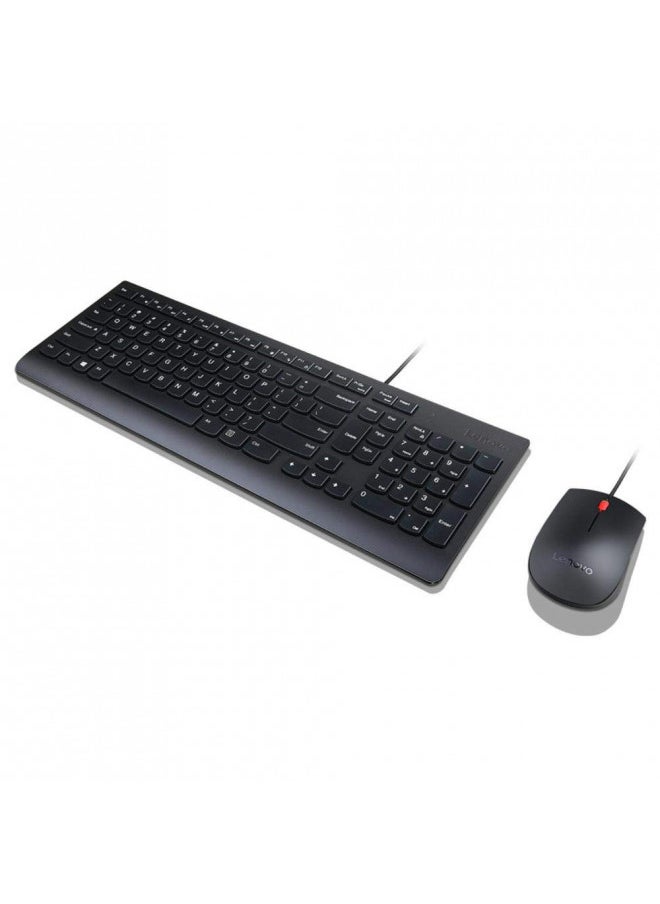 Lenovo Essential Wired Keyboard and Mouse Combo - US English