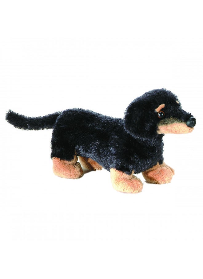 Aurora® Adorable Flopsie Sausage Too Stuffed Animal - Playful Ease - Timeless Companions - Brown 12 Inches