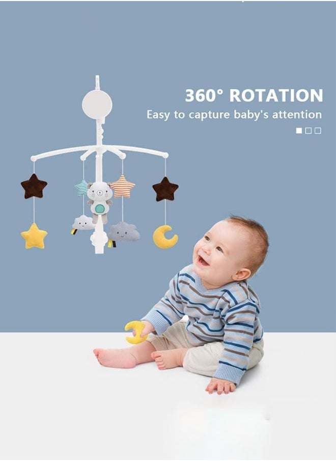 Musical Rotating Toy Crib Mobile Made Of Safe ABS Materia No  Needed Batteries Specifically Designed As Bed Decoration For Baby