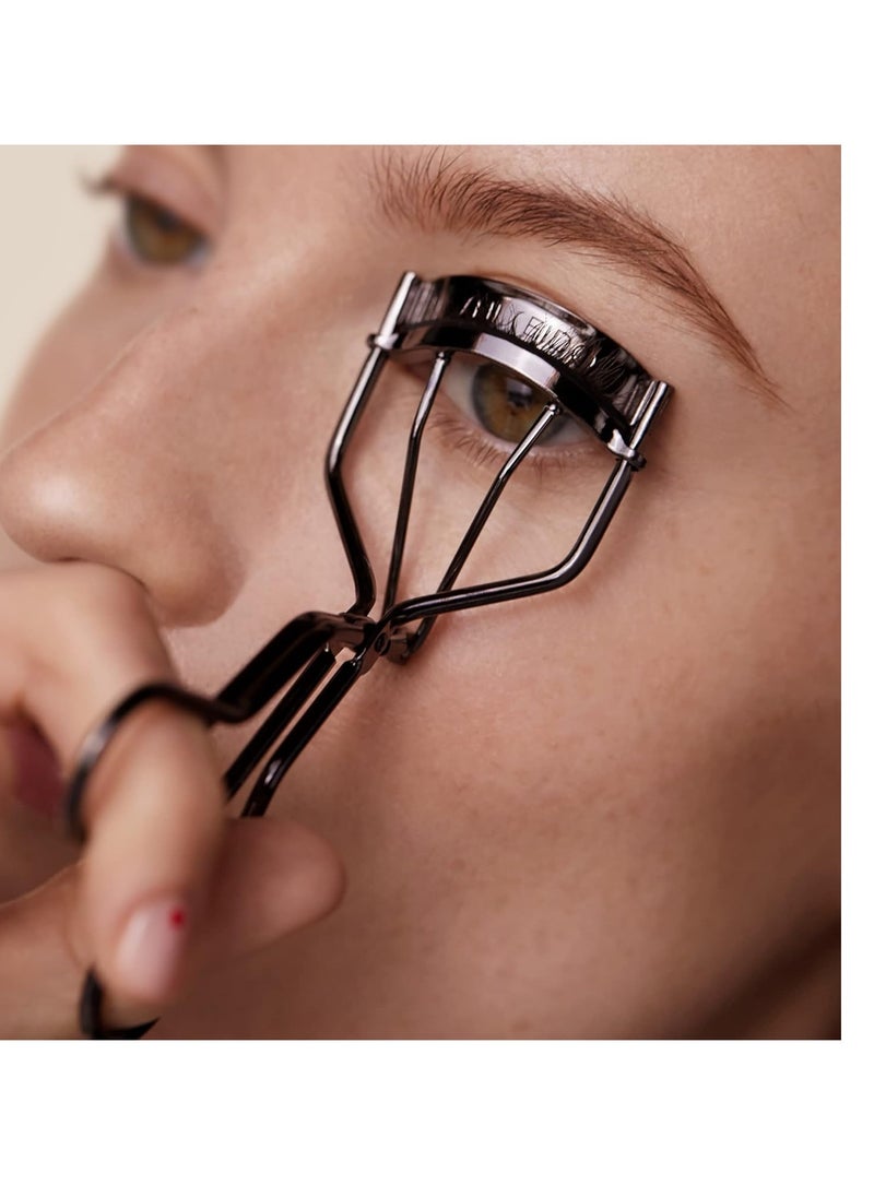 Shiseido Eyelash Curler - Crimps & Curls Lashes for Perfect, Eye-Framing Fringe - Gentle & Safe - Includes Replacement Pad