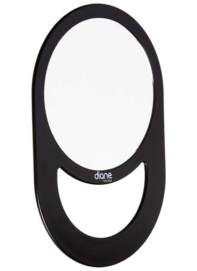 Professional Quality Hand Mirror, Single Sided Hand Held Mirror With Handle For Salon, Barber, Grooming, Vanity, Shaving, And Travel, Medium, 7.5