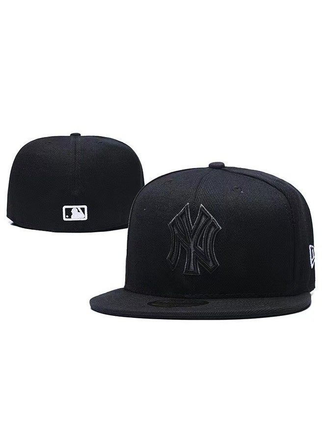 NEW ERA 3D Embroidered Fitted Baseball Team Cap with Closed Back for Sun Protection