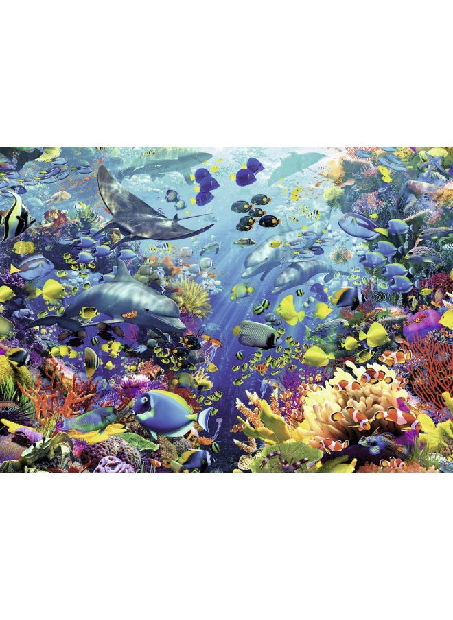 Ravensburger Underwater Paradise 9000 Piece Jigsaw Puzzle for Adults - 17807 - Handcrafted Tooling, Durable Blueboard, Every Piece Fits Together Perfectly