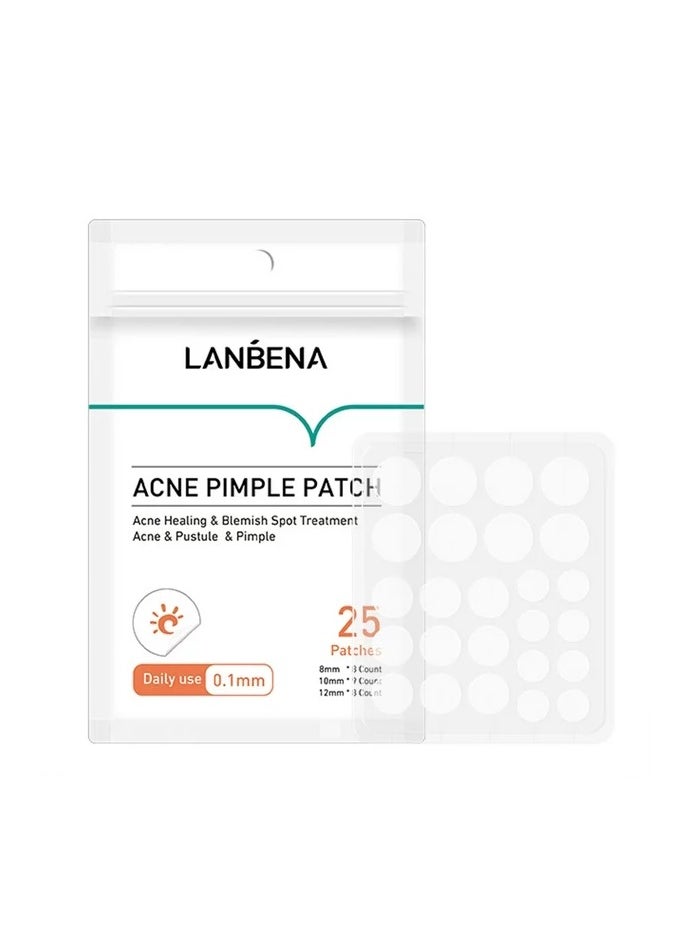 Acne Pimple Patch Acne Removal Acne Stickers Blemish Treatment Face Skin Care Pimple Remover Tool 25 Patches for Daily Use 2 Pack