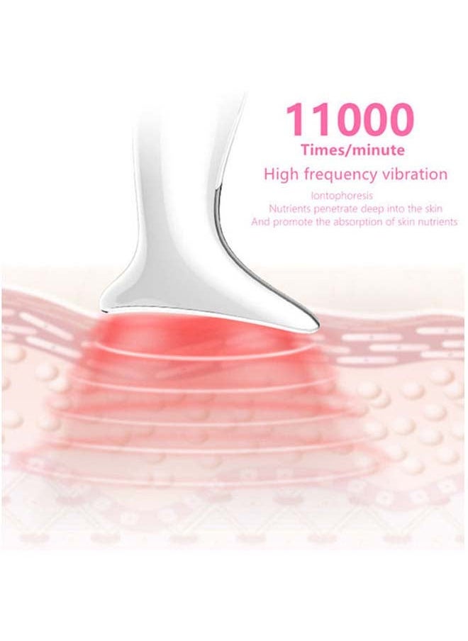 Double Chin Therapy Facial Lifting Vibration Neck Massager Multicolour