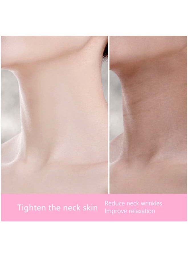 Double Chin Therapy Facial Lifting Vibration Neck Massager Multicolour