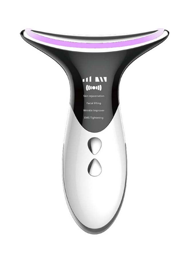Double Chin Therapy Facial Lifting Vibration Neck Massager Multicolour