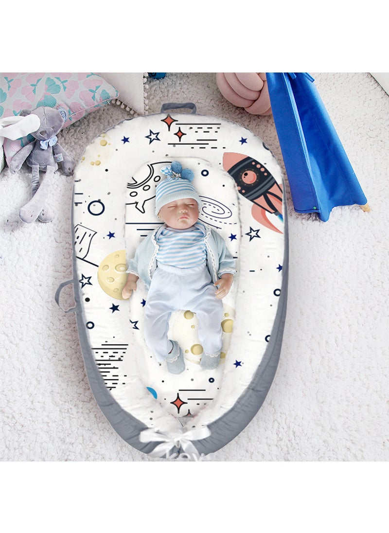 Baby's Sleeping Mat Bed Is Detachable, Washable, And Portable