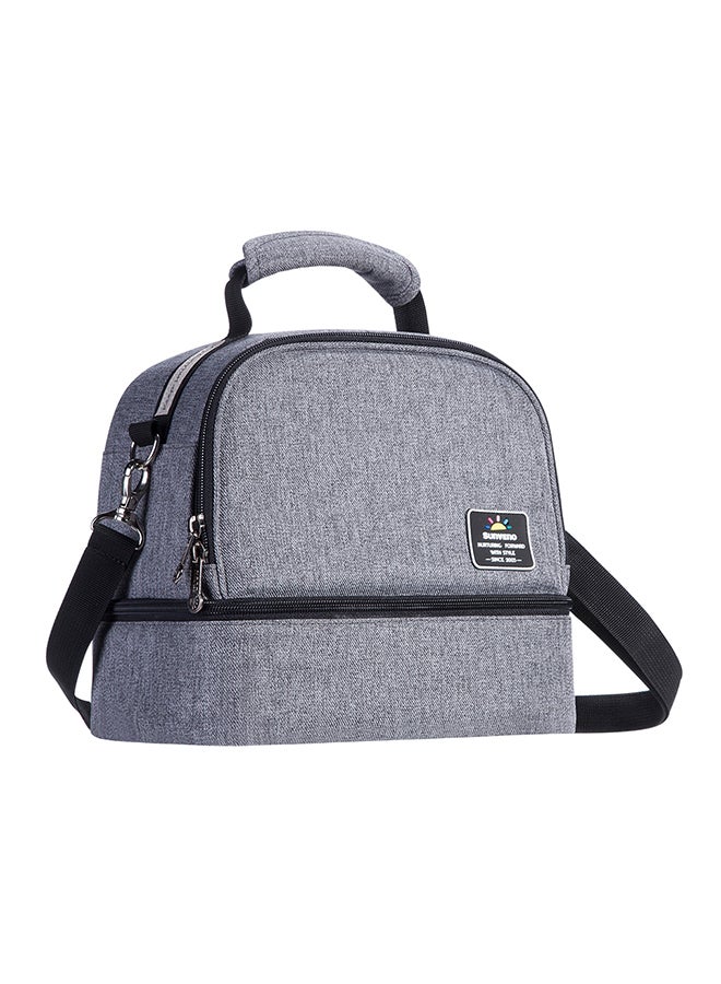 Mamma Diaper And Bottle Bag Set - Grey