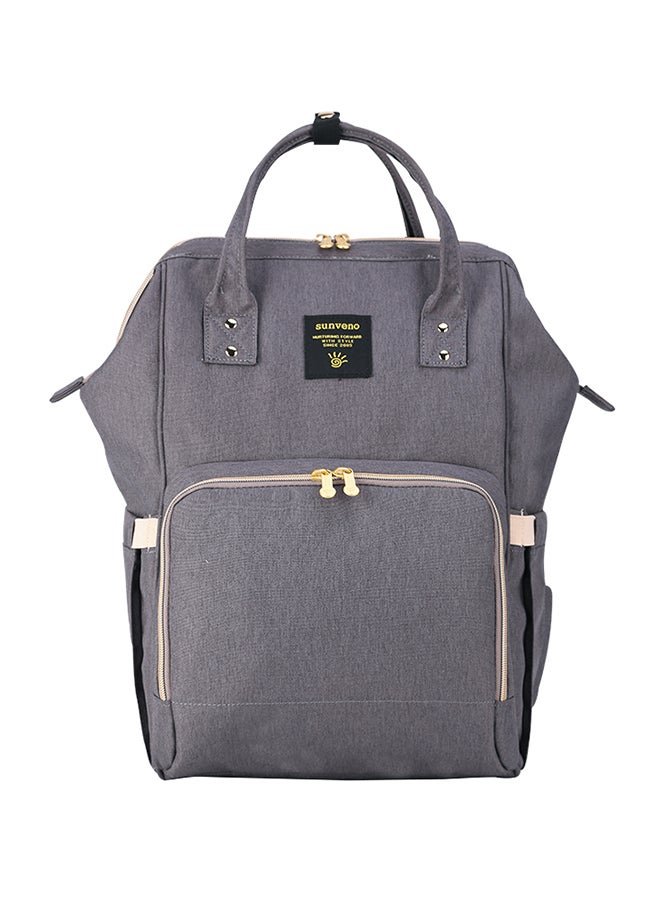 Mamma Diaper And Bottle Bag Set - Grey