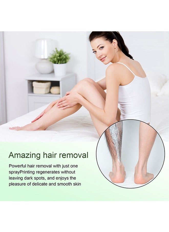 Natural Hair Removal Spray， Hair Removal Spray Foam Gentle Hair Removal Hair Removal Spray Non-irritating Smooth and Delicate Cleaning Care 30ML