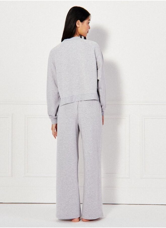 Fleece sweatshirt